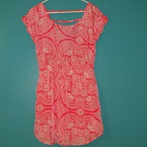 Hot pinkish-orangish  dress